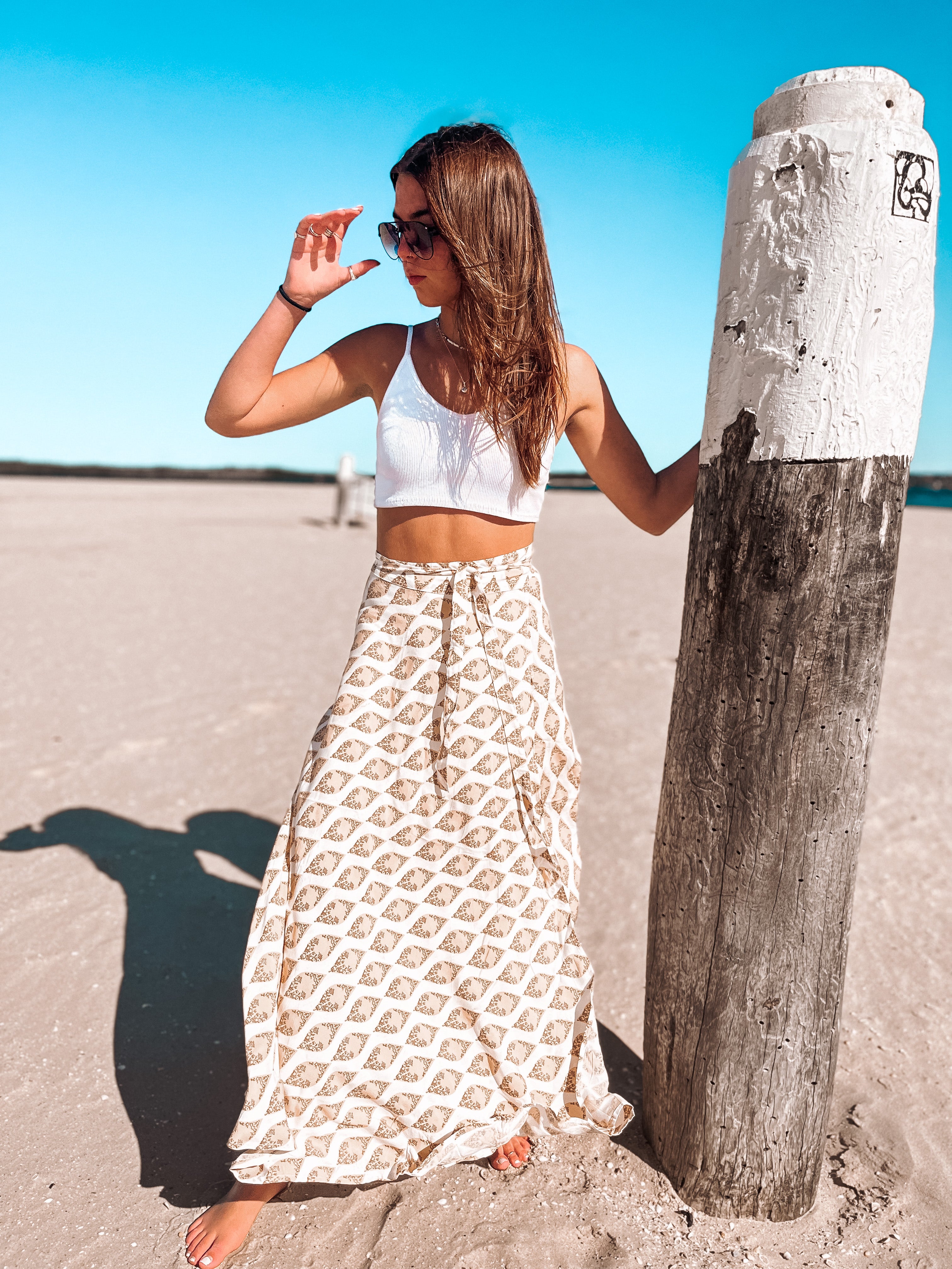 Morocco Maxi Wrap Skirt image 0