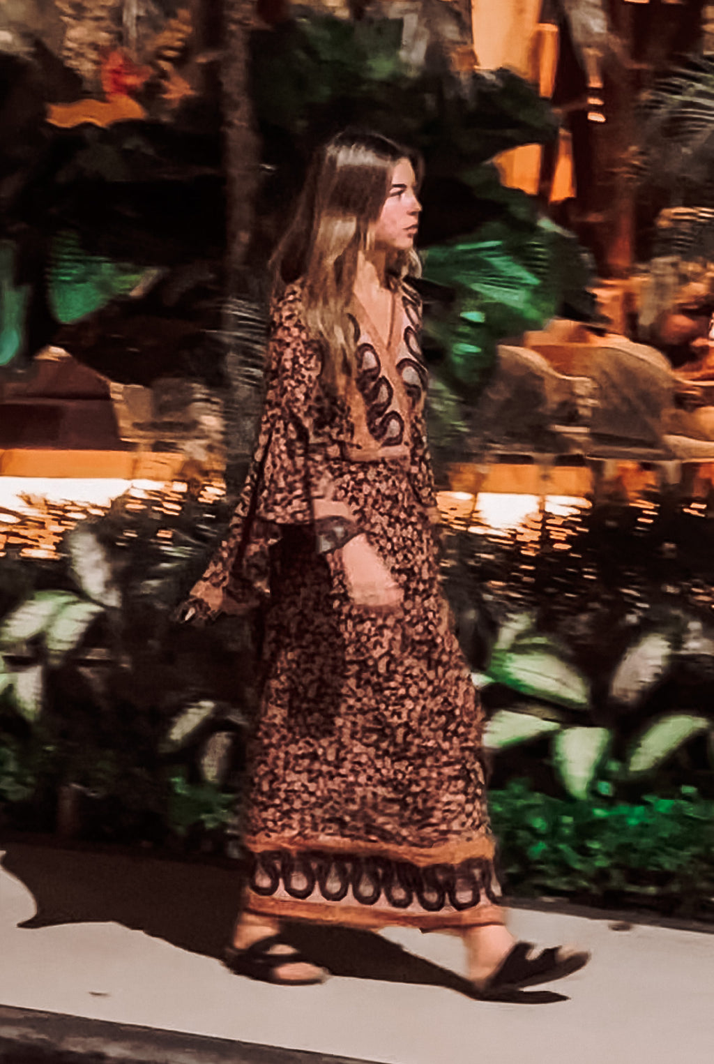 India Maxi Kimono Dress image 3