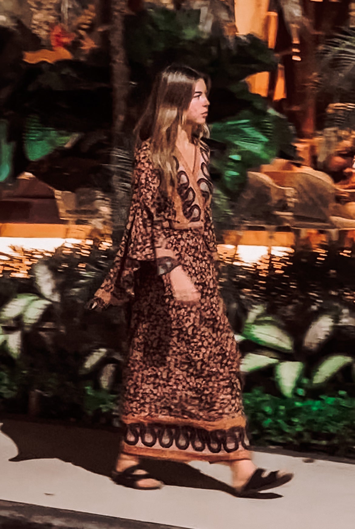 India Maxi Kimono Dress image 3