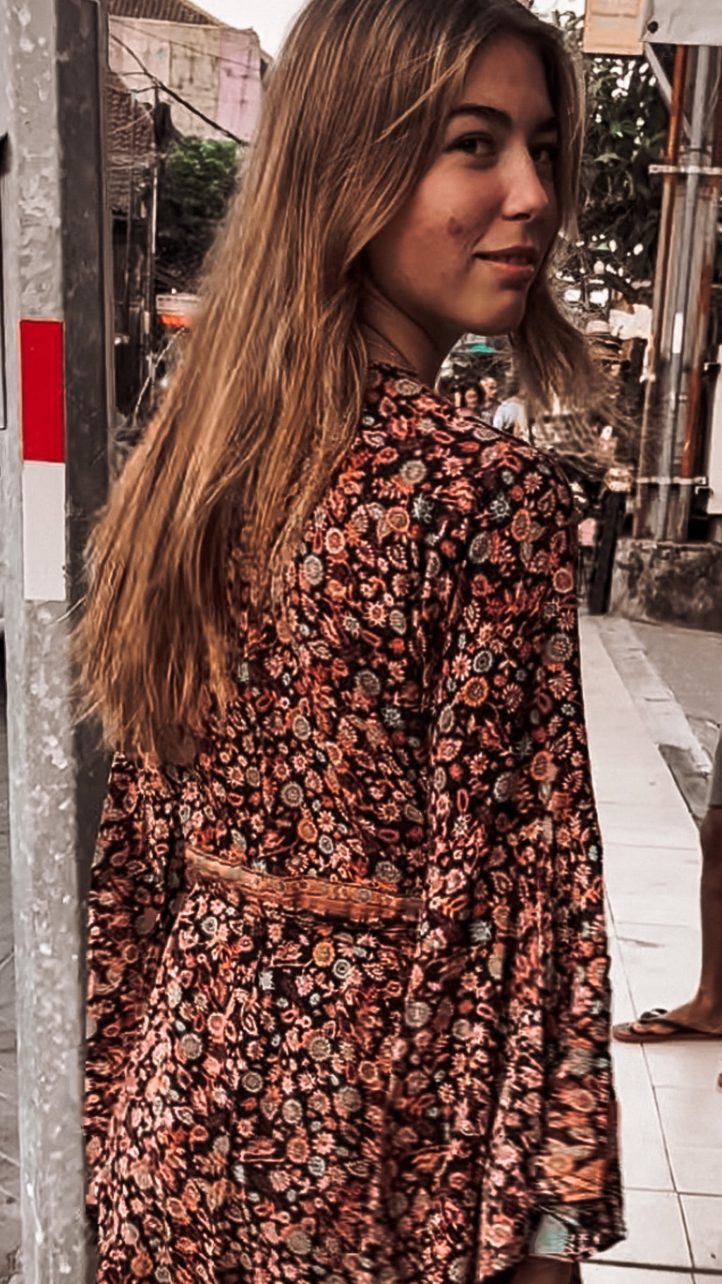 India Maxi Kimono Dress image 2