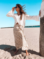 Morocco Maxi Wrap Skirt image 3