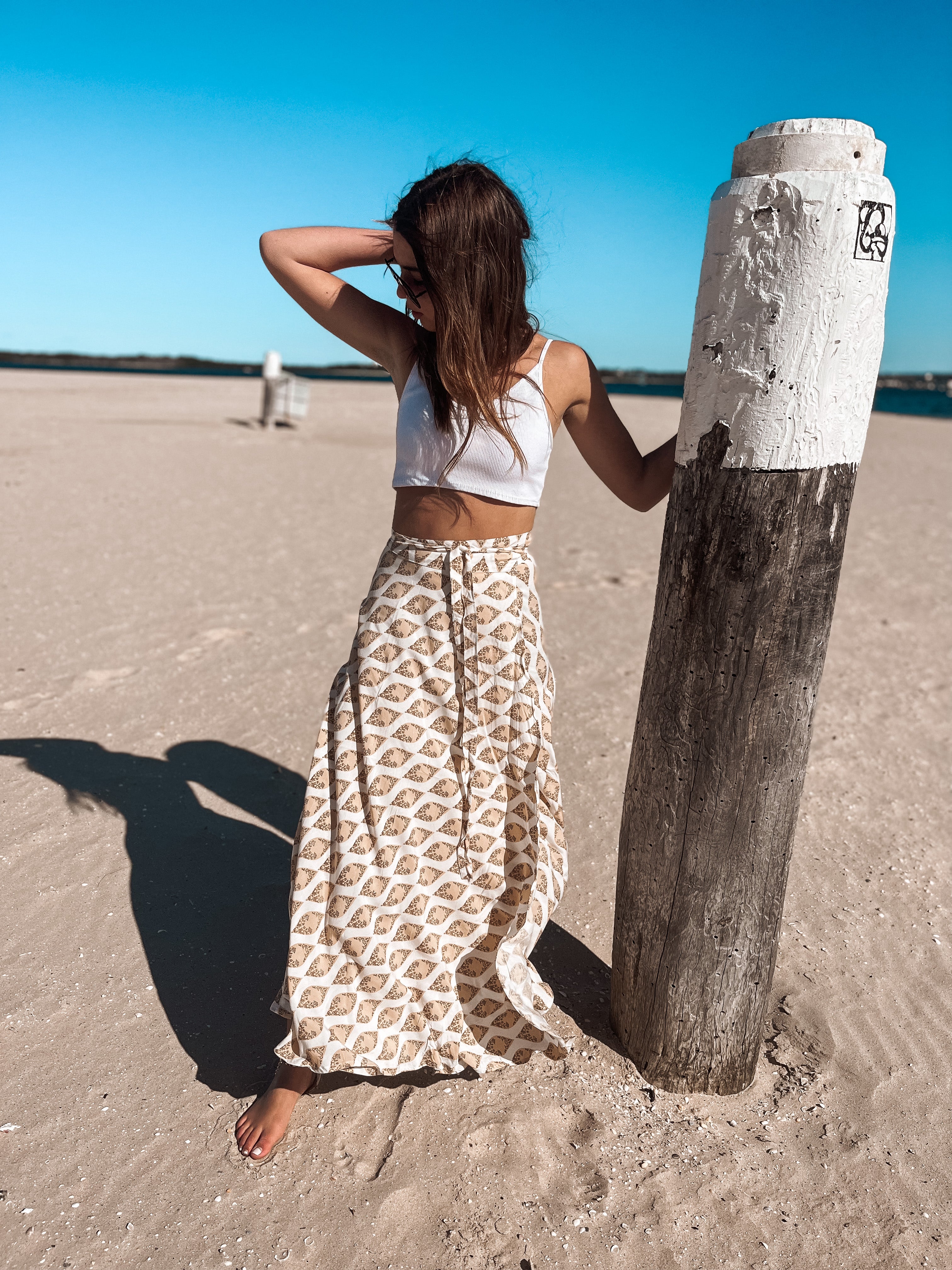 Morocco Maxi Wrap Skirt image 2
