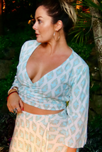 Santorini Wrap Top image 1