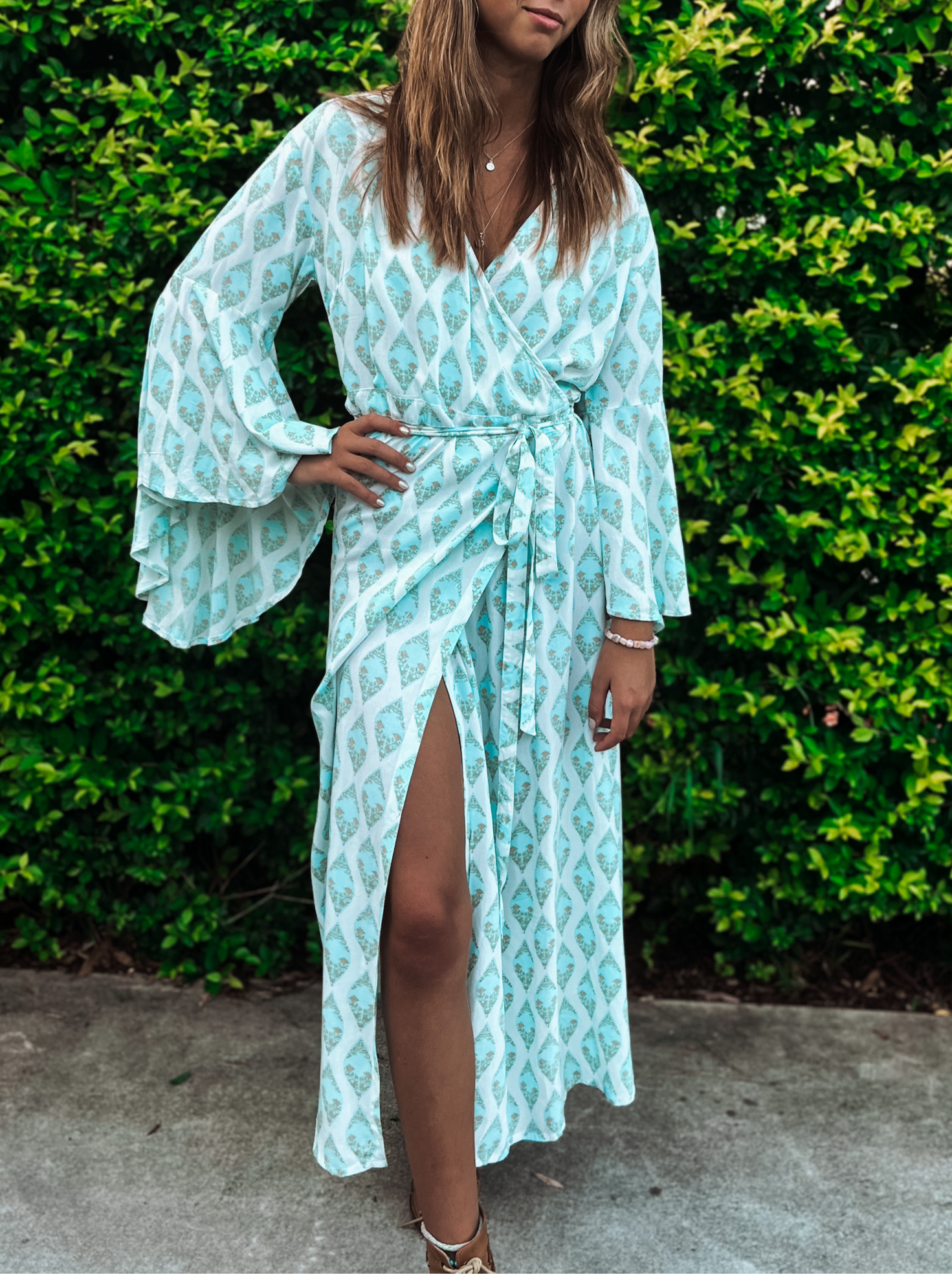 Santorini Maxi Kimono Wrap image 2