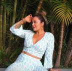 Santorini Wrap Top image 0