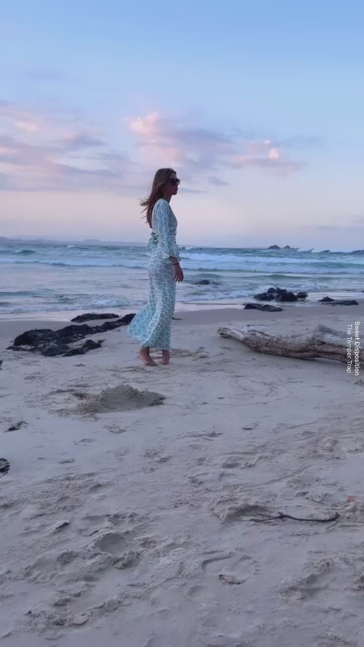 Santorini Maxi Wrap Skirt